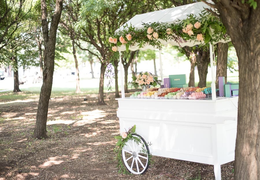 woops wedding and events cart